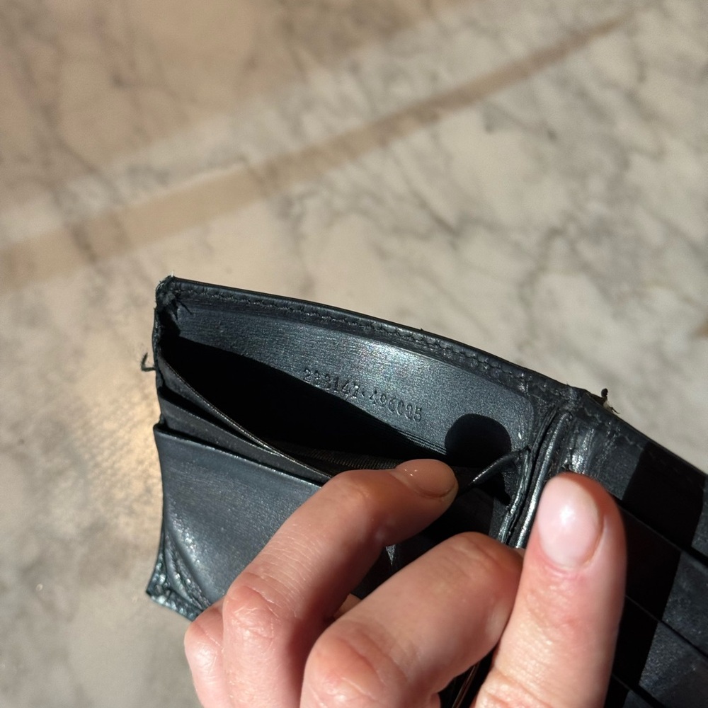 GUCCI black Leather Wallet - Picture 4 of 5